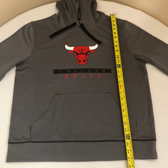 Chicago Bulls Sweatshirt Mens Medium NBA TX3 Warm - Picture 7 of 8